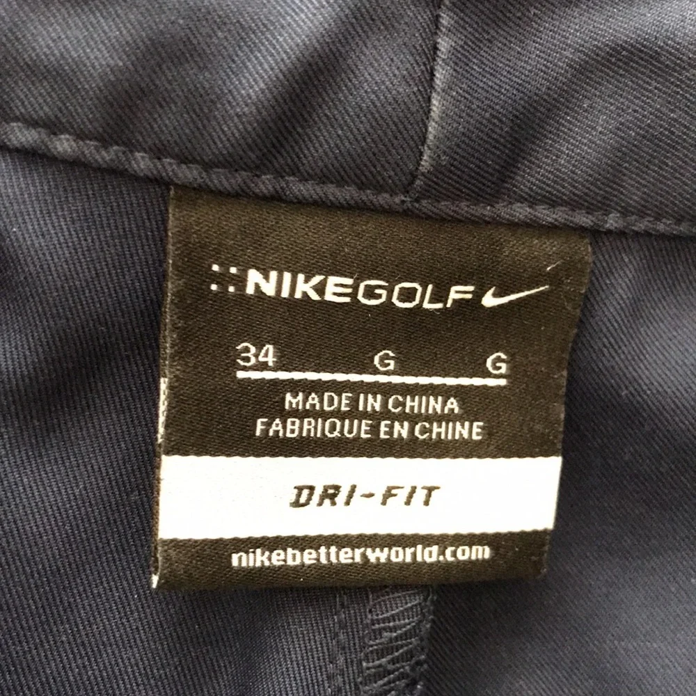 NIKEGolf Dri-FIT Men's Navy Blue Golf Shorts | 34